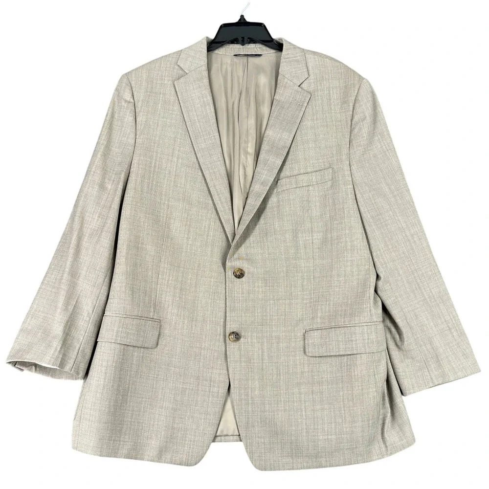 Ralph Lauren Wool Blazer Mens‎ 48R Performance Sport Coat Professional Formal